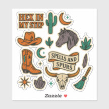 Hex dans ma feuille d'autocollants pas