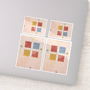 Sticker Hilma Af Klint, La Dix Plus Grande No10, Art Abstr