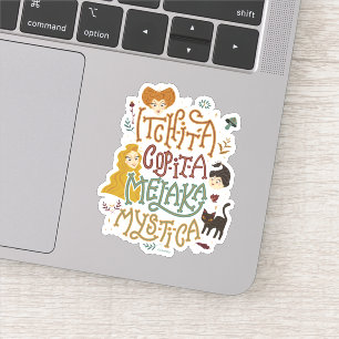 Sticker Hocus Pocus Mystique Spell Incantation