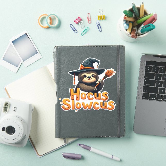 Sticker Hocus Slowcus Amateurs de fentes Halloween tee tee (Couverture iPad)