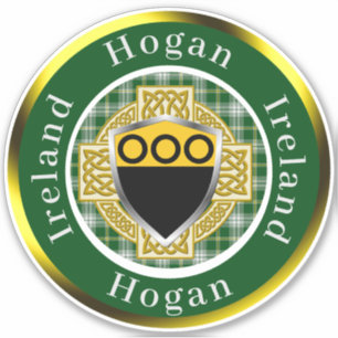 Sticker Hogan Shield & Croix celtique Personnalisé