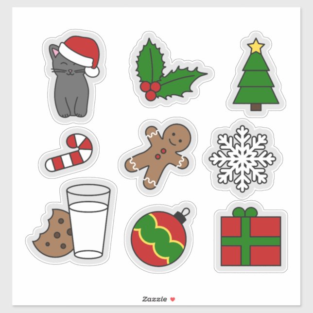 Sticker Holiday (Feuille)