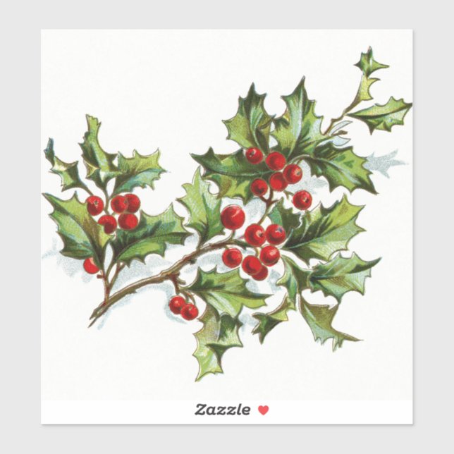 Sticker HollyBerries 001 (Feuille)