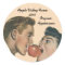 Sticker Home Canning Jar Apple Applesauce Retro
