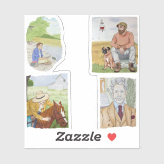 Sticker Hommes actifs
