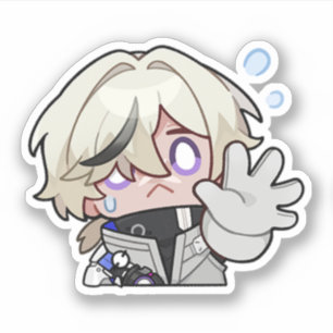 Sticker Honkai Star Rail Chibi Arlan