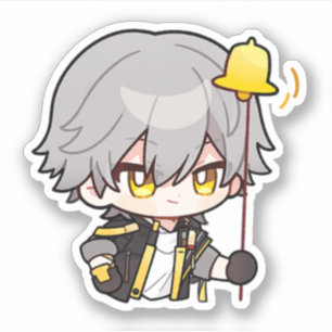 Sticker Honkai Star Rail Chibi Caelus