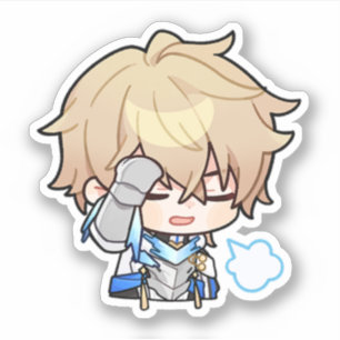 Sticker Honkai Star Rail Chibi Gepard