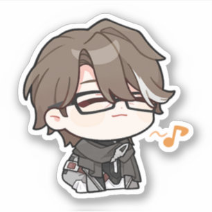 Sticker Honkai Star Rail Chibi Welt