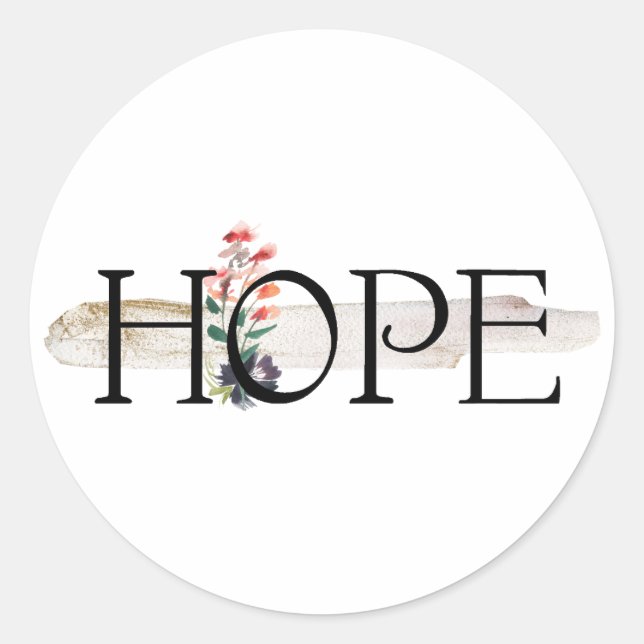 Sticker Hope (Devant)