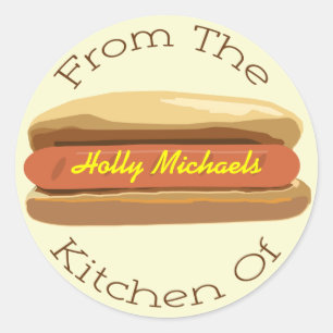 Sticker Hot Dog - De La Cuisine De...