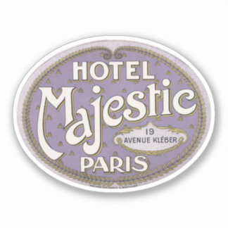 Sticker Hôtel Majestic Paris