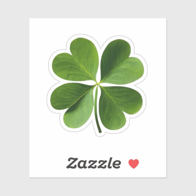 Sticker Housse à quatre feuilles (Feuille)