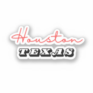 Sticker Houston Texas