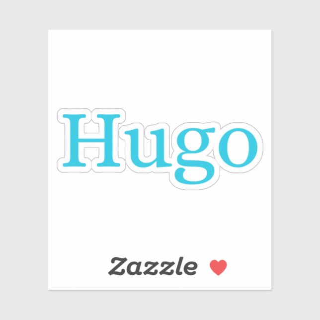 Sticker Hugo (Feuille)