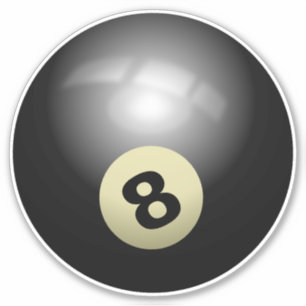 Sticker Huit Ballons Billiard
