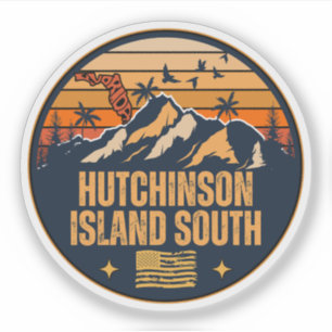 Sticker Hutchinson Island South, Floride