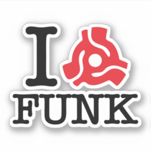 Sticker I 45 Adaptateur Funk