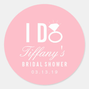 Sticker - I DO Bridal Shower