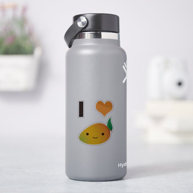 Sticker I Heart Mango (HydroFlask)