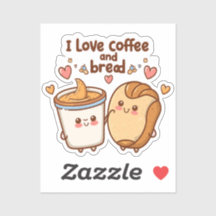 I Love Coffee and Pread Don for Coffee Lover
