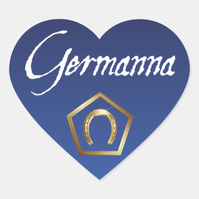 Sticker : I Love Germanna (Devant)