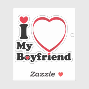 Sticker I Love My Boyfriend