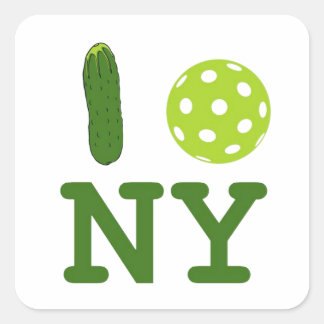 Sticker I Love New York (Pickleball)