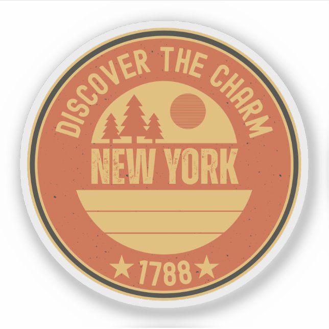 Sticker I Love NY - New York City Souvenir (Devant)