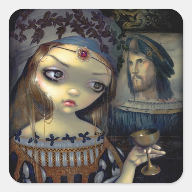 Sticker "I Vampiri : Lucrezia Borgia" (Devant)