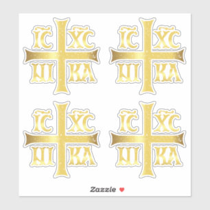 STICKER IC XC NIKA JESUS CHRIST CONQUÊTES