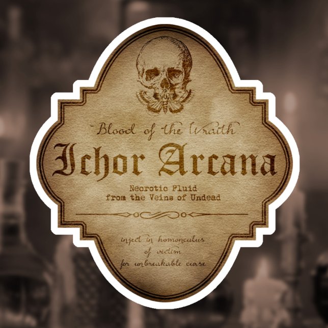 Sticker Ichor Arcana Sang de Wraith Apothecary DC (Créateur téléchargé)