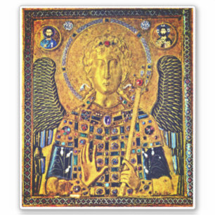 Sticker Icône byzantine de saint Michel