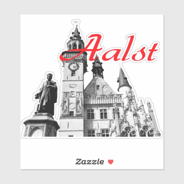 Sticker Icônes de Aalst Souvenir (Feuille)