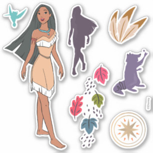 Sticker Icônes Pocahontas