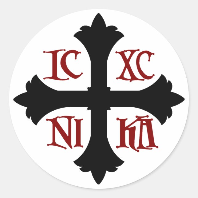 Sticker ICXC NIKA (Devant)
