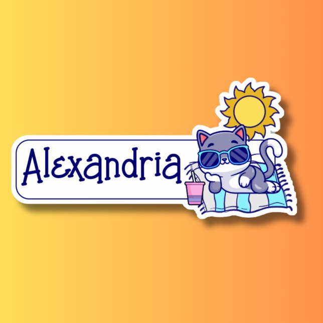 Sticker ID de chat cool (Créateur téléchargé)