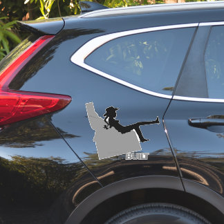 Sticker Idaho Cowgirl