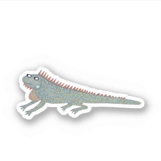 Sticker Iguana (Devant)