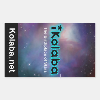 Sticker iKolaba Le lieu de naissance des étoiles