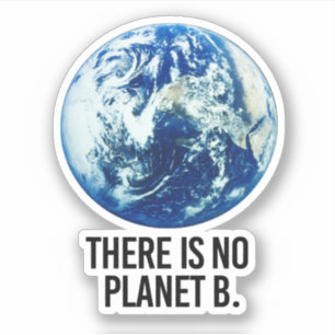 Sticker Il n'y a pas de planète B