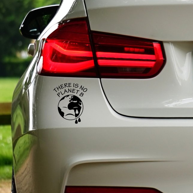 Sticker Il n'y a pas de planète B, activisme végétal (Créateur téléchargé)