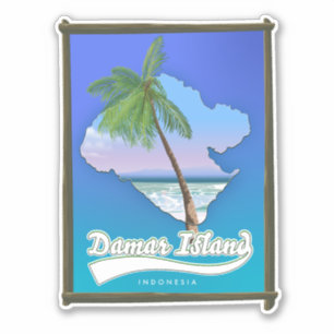 Sticker Île de Penida Indonésie