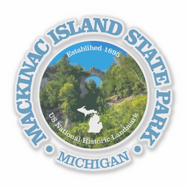 Sticker Île Mackinac SP (Devant)