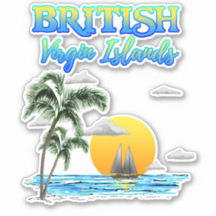 Sticker Îles Vierges britanniques