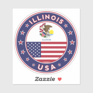 Sticker Illinois