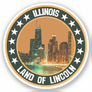 Sticker Illinois