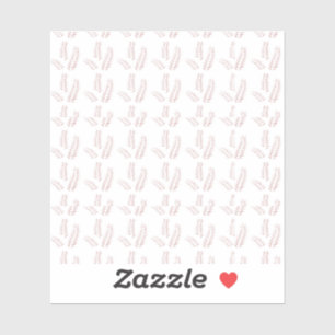 Sticker Illustration botanique vintage - Art floral élégan