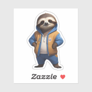 Sticker Illustration conviviale