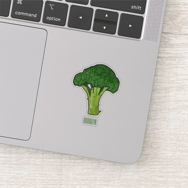 Sticker Illustration de Broccoli (Détail)
